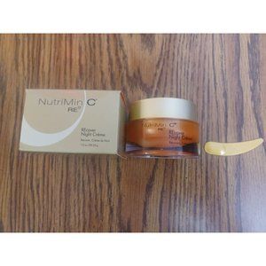 Arbonne NutriMin C RE9 REcover Night Face Cream Creme 1oz Discontinued New